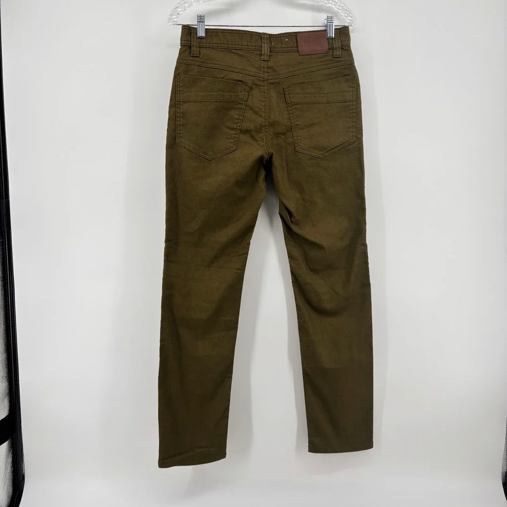 Prana Bridger Jean 30 Inseam Mens 28 Peat Green Slim Fit‎ Pants M4BD30315 NEW